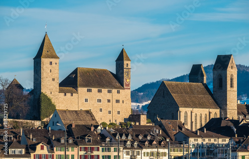 Rapperswil Castle, Zurich Lake, Sankt Gallen, Swizterland