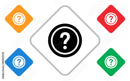 question mark design