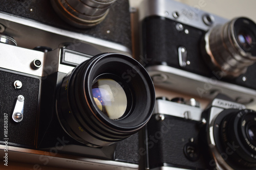 Film cameras that had been popular in the past © Konstantin