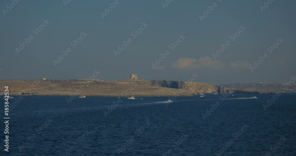 MALTA – AUGUST 2016 : Video shot from a ferry on a sunny day with beautiful landscape, cityscape and boat in view MALTA – AUGUST 2016 : Video shot from a ferry on a sunny day with beautiful landscape, cityscape and boat in view