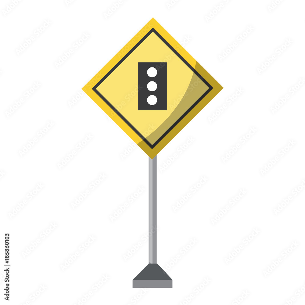 warning road signs design