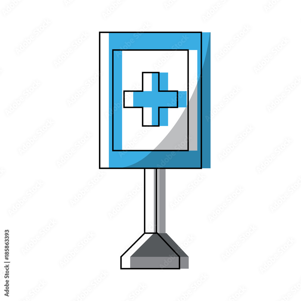 Fototapeta premium information road sign design