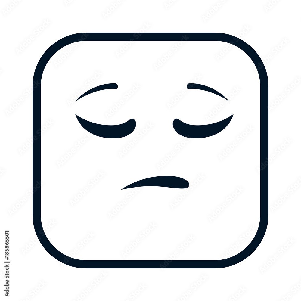 sad face emoji character vector illustration design sad face emoji character vector illustration design