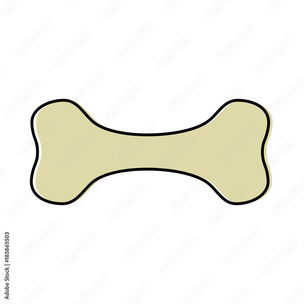 pet bone food toy image vector illustration pet bone food toy image vector illustration