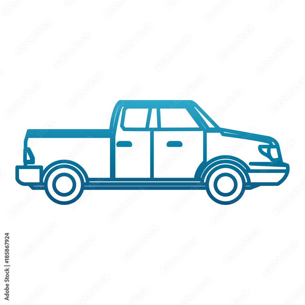 Pick up vehicle icon vector illustration graphic design Pick up vehicle icon vector illustration graphic design