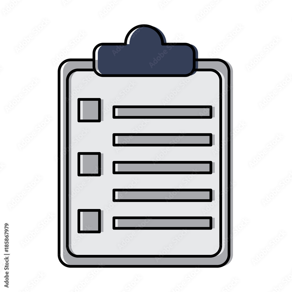 business clipboard report sheet document vector illustration business clipboard report sheet document vector illustration