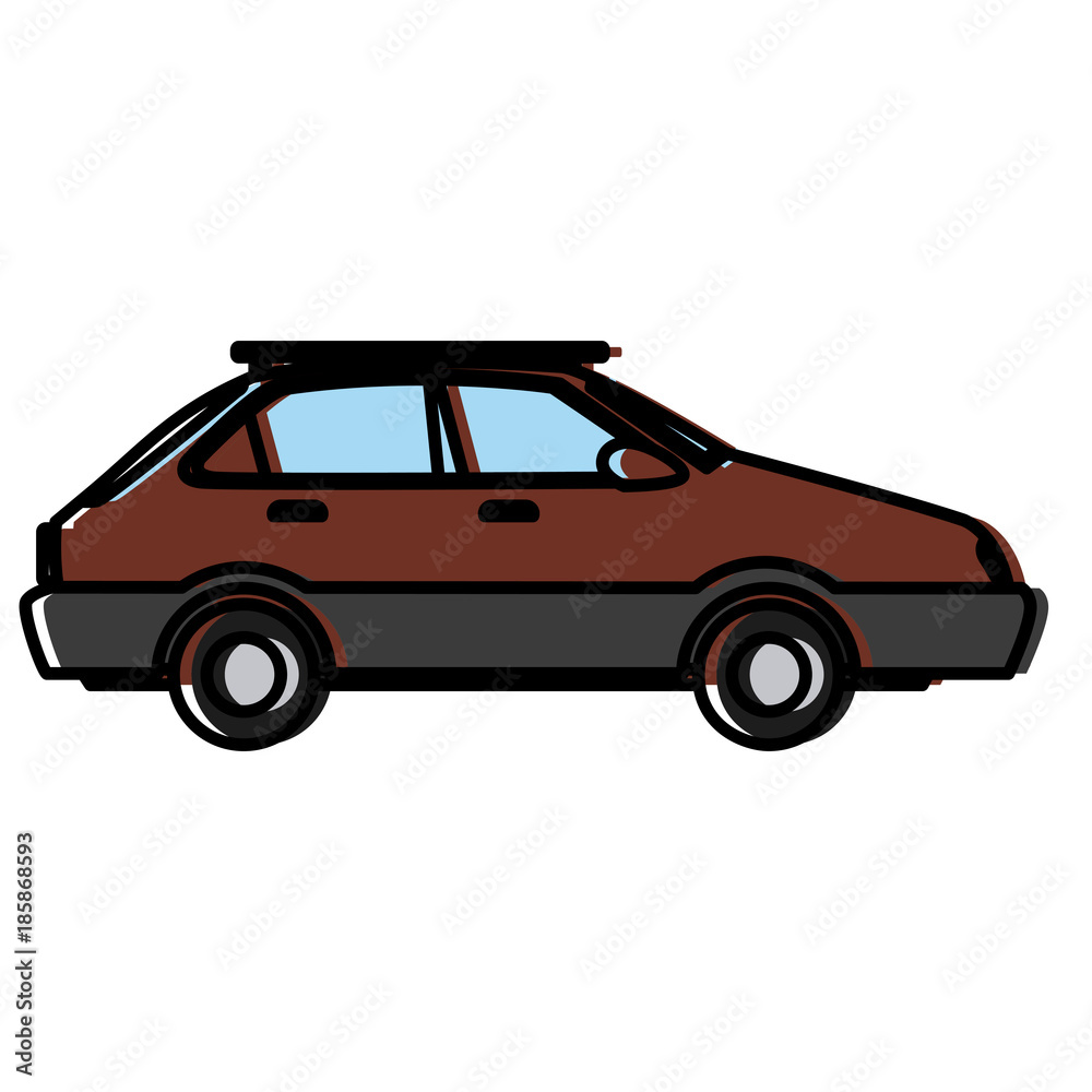 Car sideview vehicle icon vector illustration graphic design Car sideview vehicle icon vector illustration graphic design