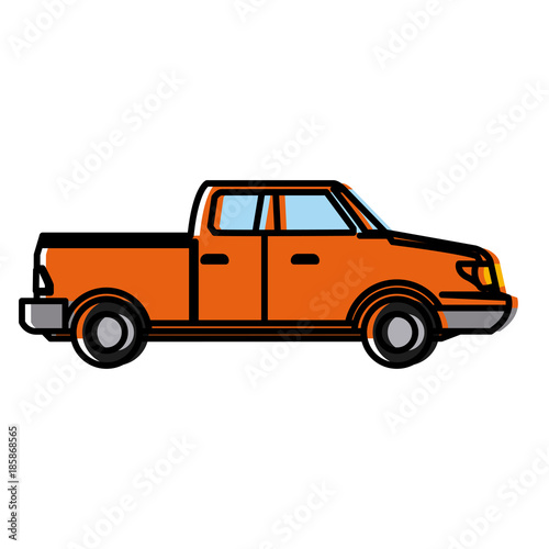 Pick up vehicle icon vector illustration graphic design © Jemastock