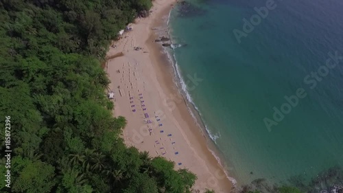 Laem beach from above