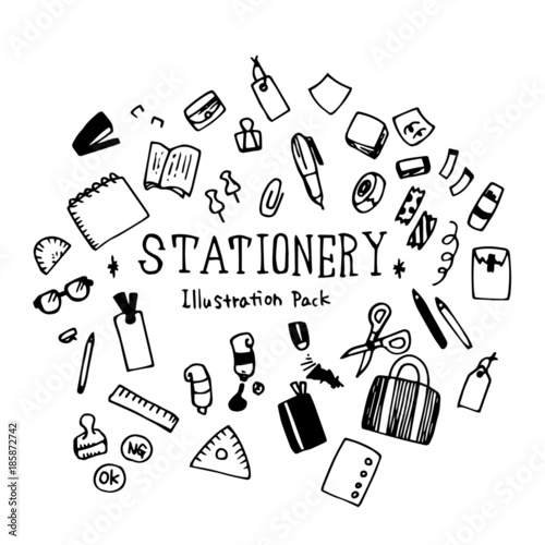 Stationery Illustration Pack