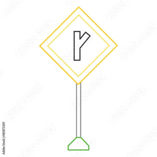 Free Download warning road signs design - GFXLoad