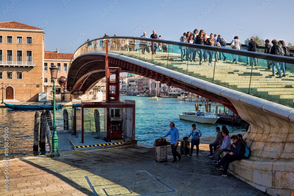 Fototapeta premium Venedig, Ponte della Costituzione