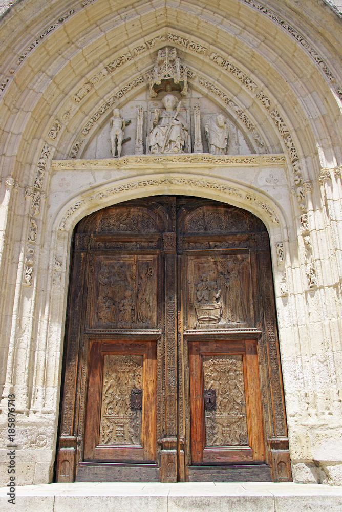 Obraz premium Das Coroneria Portal der Kathedrale in Burgos