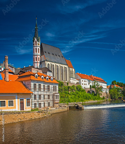 View on the medieval old to...