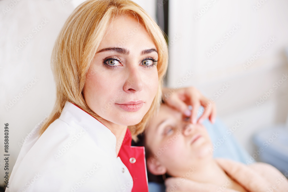 People, cosmetology, plastic surgery and beauty concept People, cosmetology, plastic surgery and beauty concept