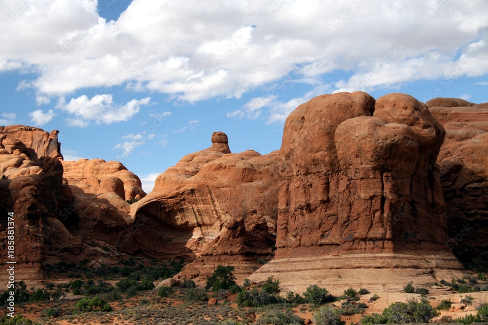 Beautiful Landscape of Arches NP - Utah - USA  