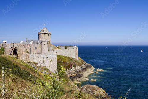 Castle of La Latte in the northeast of Brittany