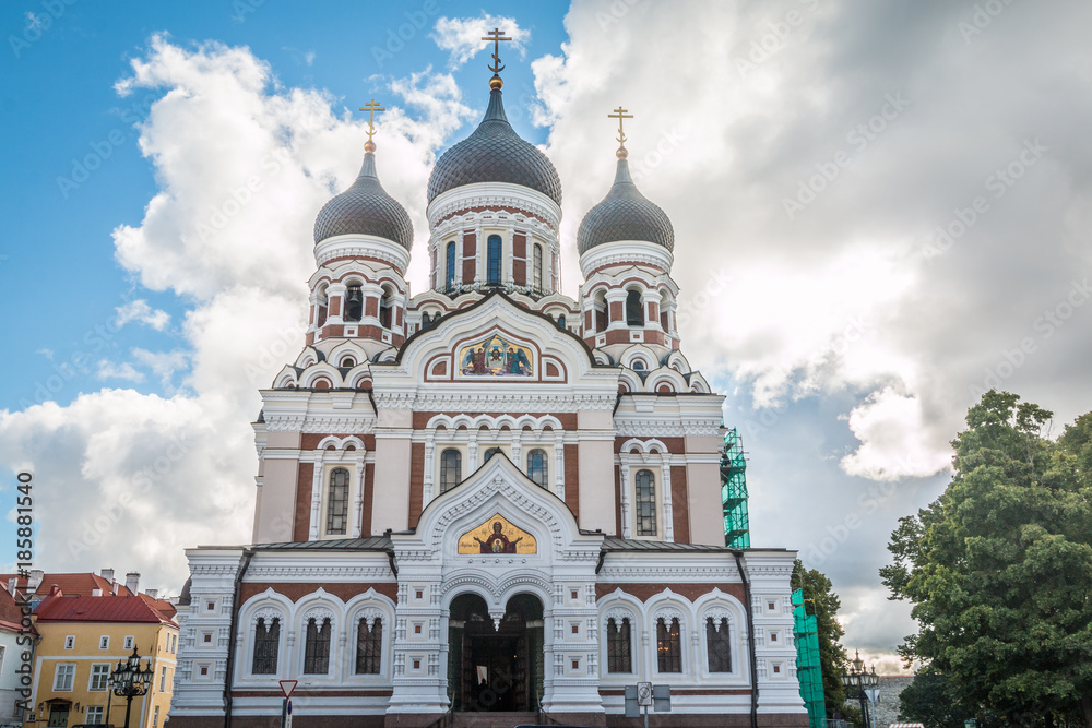 The Orthodox church in Tallinn Estonia