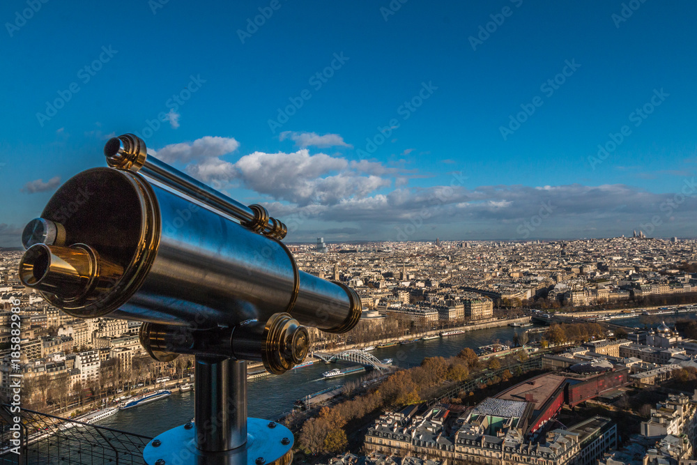 Panoramic view of Paris