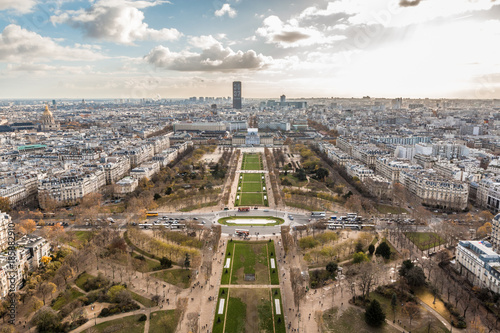 City view of Paris France