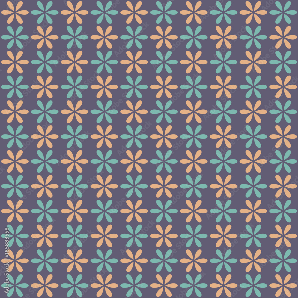 Seamless floral pattern. Can be used for textile, website background, book cover, packaging.