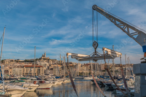 Dock in Marseille France