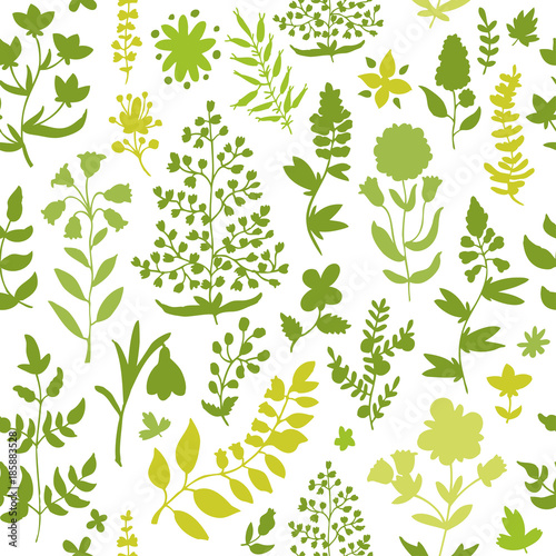 Floral seamless pattern. Can be used for textile, website background, book cover, packaging.