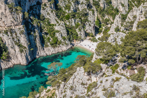 View of Calanque France