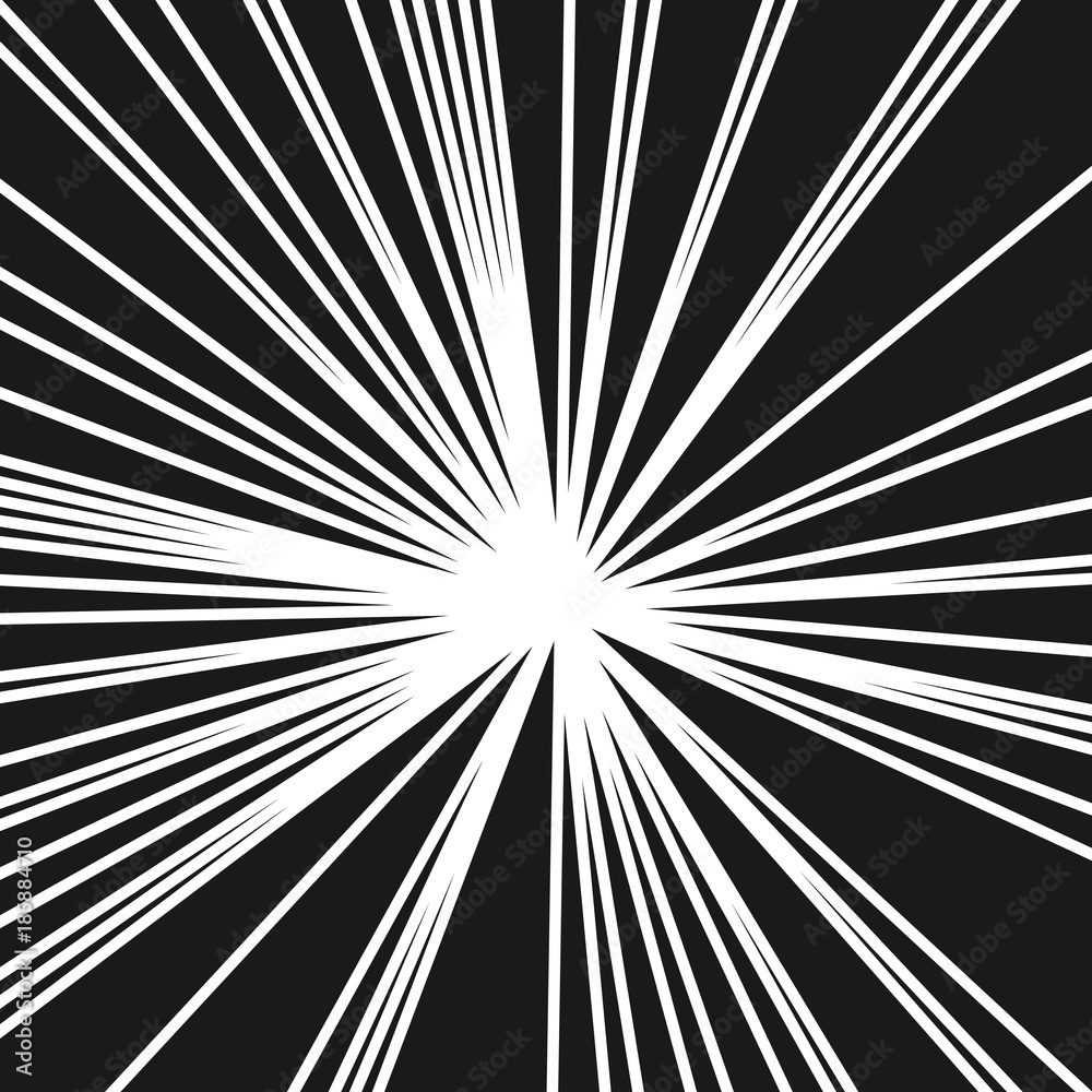 Obraz premium Abstract Rays of Light and Background