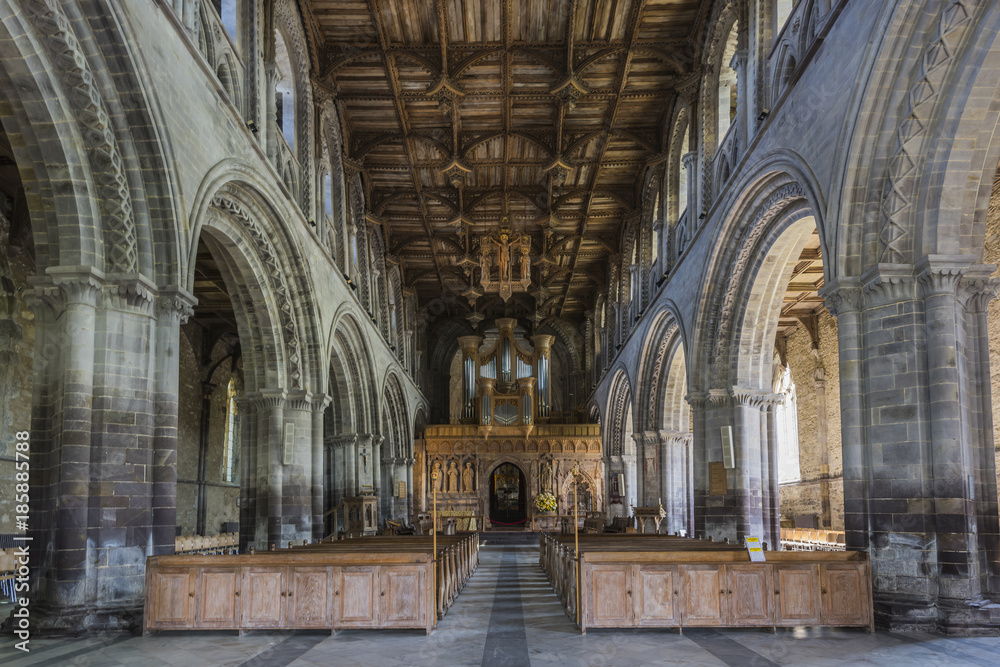 St. David's Cathedral, Wales, UK (Interior shot)