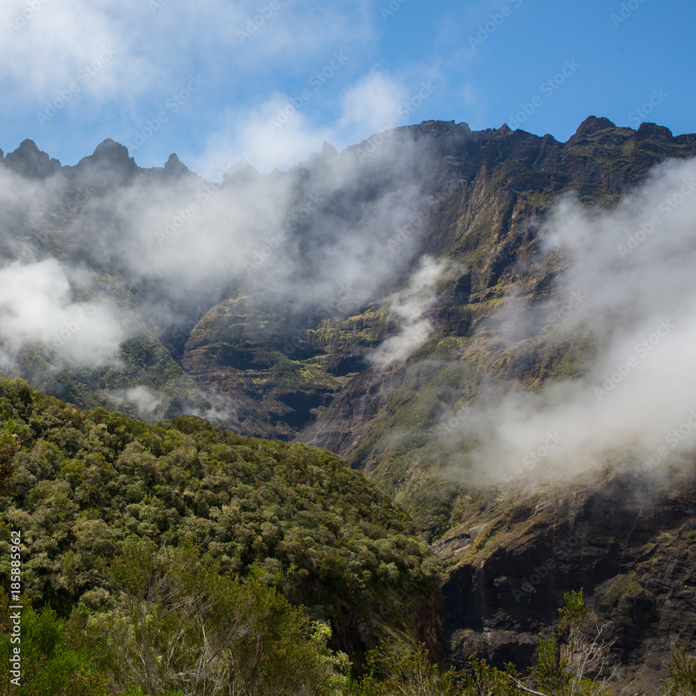 Berglandschaft auf La Réunion