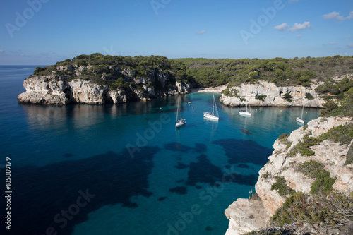 Küste der Insel Menorca