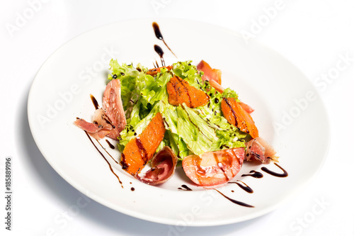 salad with vegetables photo