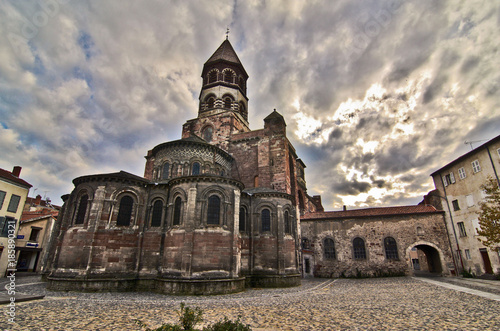 basilica hdr basilique brioude france