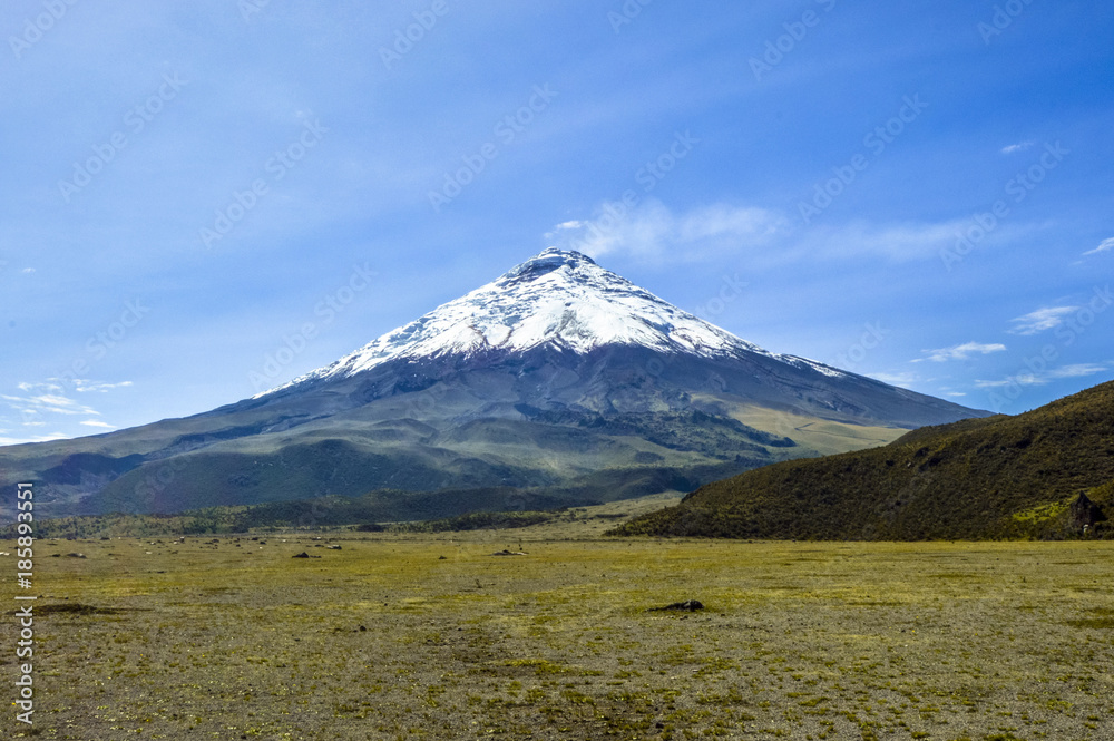 Fototapeta premium Volcan Cotopaxi, Équateur