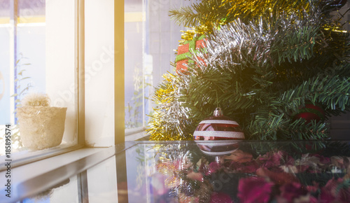 Abstract blurred christmas backgrounds