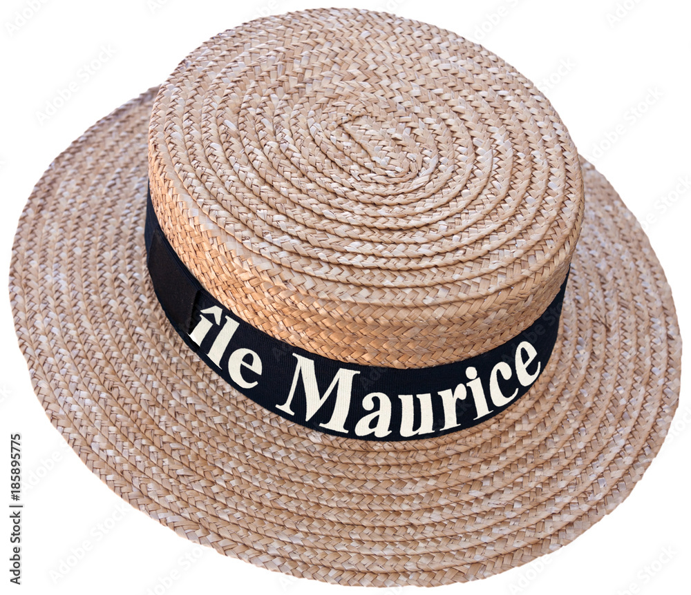 Fotka „chapeau de paille ruban toile avec marquage île Maurice I“ ze služby  Stock | Adobe Stock