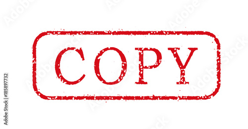 business stamp illustration "COPY".