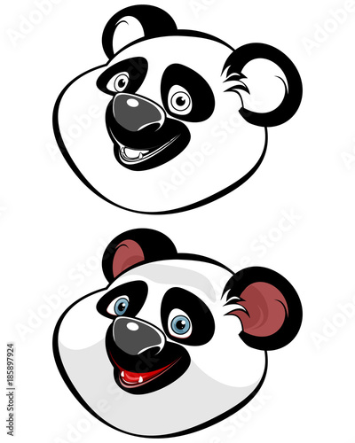 Fototapeta Naklejka Na Ścianę i Meble -  Head of Panda