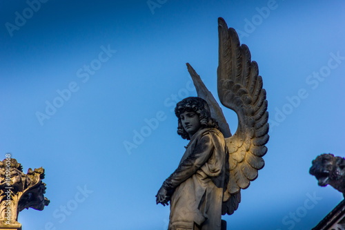 Bild auf Leinwand Schwarzenberg tomb in Domanin by Trebon, Czech republic