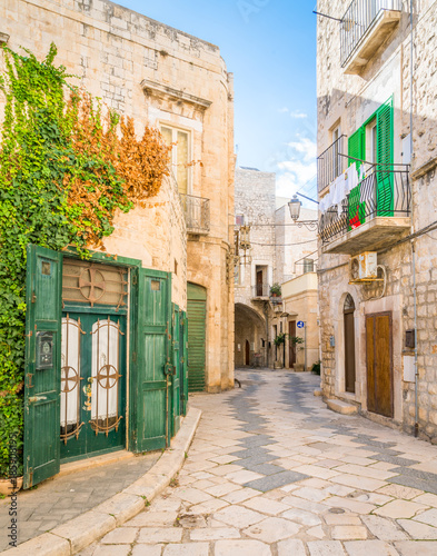 Fototapeta Naklejka Na Ścianę i Meble -  Scenic sight in Giovinazzo, province of Bari, Puglia, southern Italy.