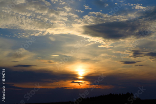 Wetterumschwung, Sonnentergang © Bildagentur-o