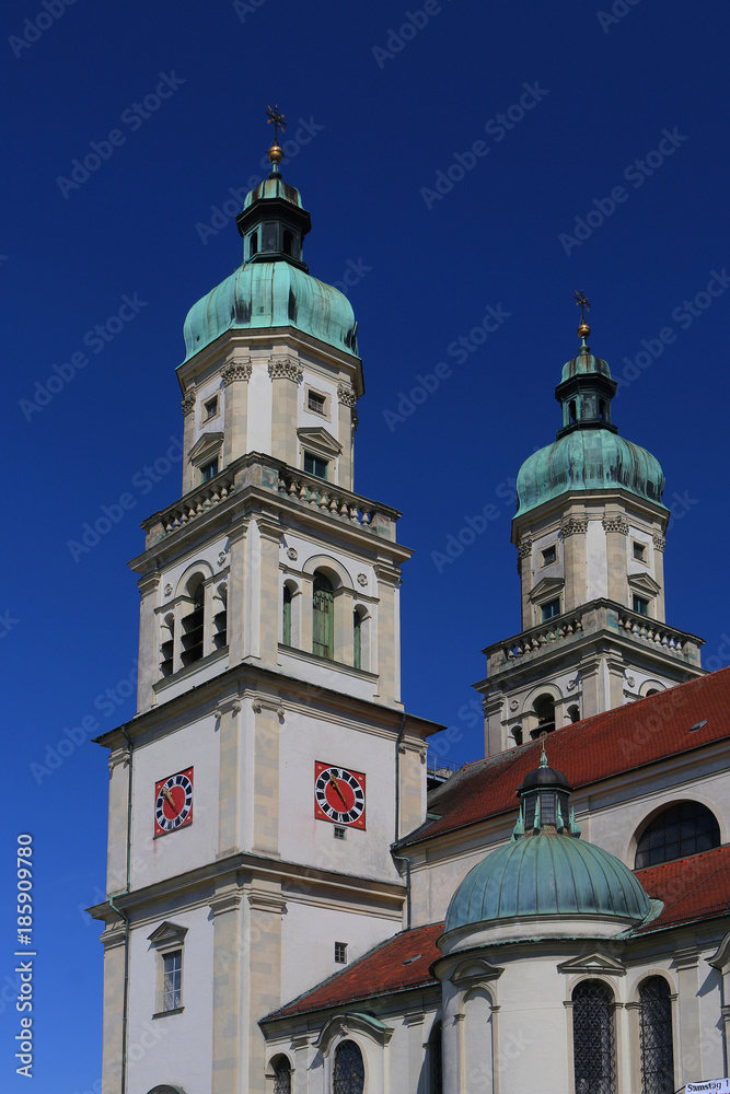 Kempten, Allgäu, Schwaben, Bayern, St. Lorenz, Basilika