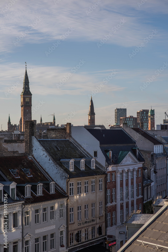 Obraz premium Copenhagen Skyline