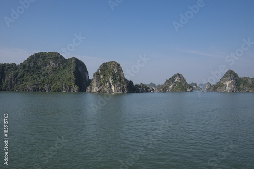 limestone islands at Ha Long Bay, Halong Bay, Vietnam