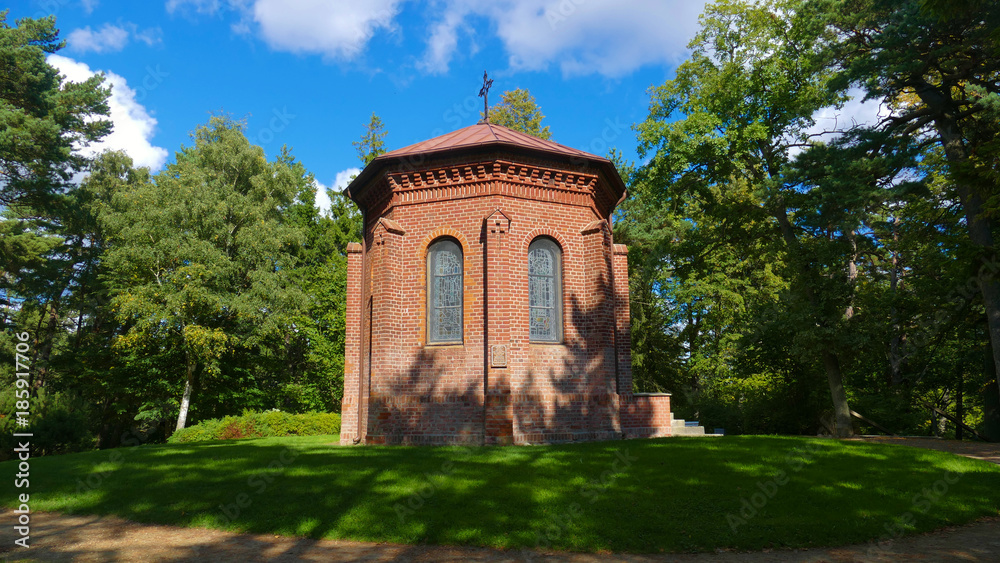 Biruta Park in Palanga. One of the oldest and most popular botanical gardens in Europe and Lithuania has nautral coastal vegetation. Biruta Park in Palanga. One of the oldest and most popular botanical gardens in Europe and Lithuania has nautral coastal vegetation.