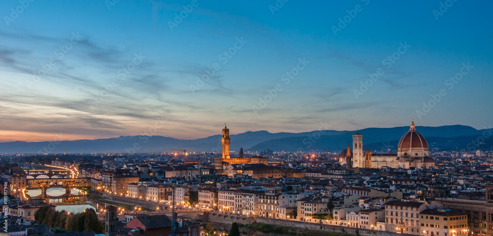 Stunning panorama of Florence, Italy