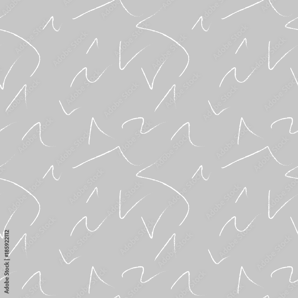 Seamless pattern with hand drawn lines. Vector illustration.White background Seamless pattern with hand drawn lines. Vector illustration.White background