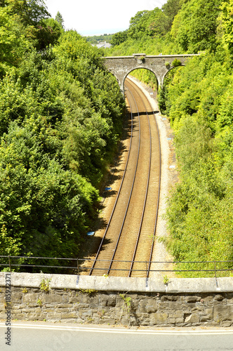Canvas Print Conny railway tracks