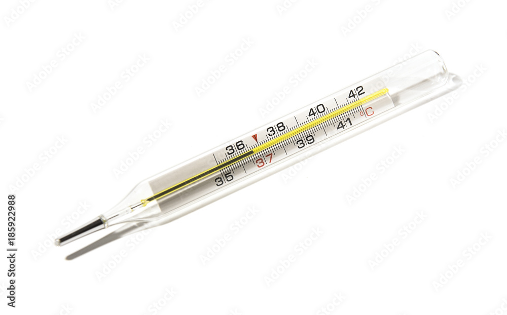thermometer with temperature 36.6 thermometer with temperature 36.6
